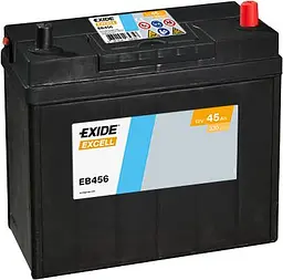 Автомобільний акумулятор EXIDE Excell 6СТ-45Ah АзЕ ASIA 330A (EN) EB456