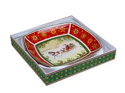 Салатник Lefard Christmas Collection порцеляна 33х5 см (986-030) - мініатюра 2
