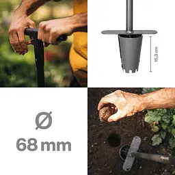 Саджалка для цибулинних рослин Fiskars Ergo 68 мм (1057078) - мініатюра 2