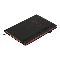 Блокнот діловий Buromax Libreta А5 96 арк. без лініювання обкладинка штучна шкіра чорний (BM.295017-01) - мініатюра 3