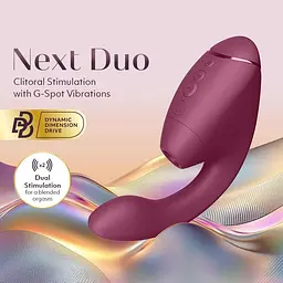 Вібратор Womanizer Next Duo з вакуумним стимулятором - мініатюра 6