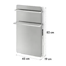 Інфрачервоний обігрівач для ванної кімнати Klarstein Hot Spot Crystal Flow LED (10035036) - мініатюра 10