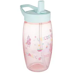 Бідончик Canpol babies зі складним носиком 400 мл єдинороги рожева (56/618_pin)