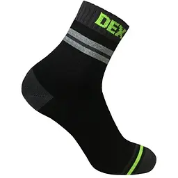 Шкарпетки Dexshell Pro Visibility Cycling Black S (1047-DS648GRYS)