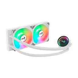 Система рідинного охолодження AeroCool Oasis L240 White (ACLA-OA24117.21)