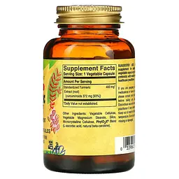 Екстракт Кореня Куркуми Turmeric Root Extract - 60 вег. капсул - мініатюра 2