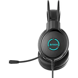 Ігрова гарнітура A4Tech Fstyler FH300U USB Black (FH300U (Black)) - мініатюра 3