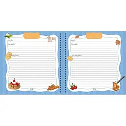 Дітячі книги Талант Найкращий подарунок Kids menu Книга для запису кулінарних рецептів - Джавахідзе Н. Н.(9726177307241) - мініатюра 9