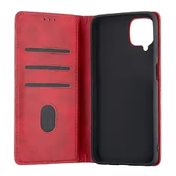 Чохол-книжка Premium Samsung A12/M12 (A125/M127) Dark Red - мініатюра 2