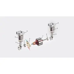 Компресор Vitol 150 psi 25Amp (K-70) - мініатюра 5