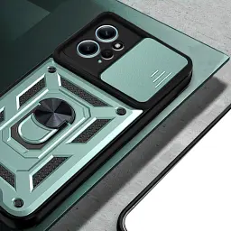 Панель BeCover Military для Xiaomi Redmi Note 12 4G Dark Green (709157) - мініатюра 3