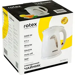 Електрочайник Rotex RKT68-G [120256] - мініатюра 4