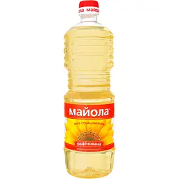 Масло подсолнечное Майола рафинированное 0.85 л (804868)