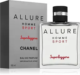 Оригінал Chanel Allure Homme Sport Superleggera 100 мл Парфумована вода - мініатюра 2