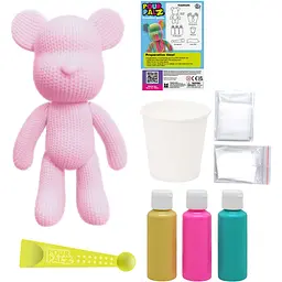 Набір для творчості ToyMonster Pour Palz Флюїд Арт Ведмедик Кольоровий вихор S4 В'язані дива (FC-G0004A) - мініатюра 3