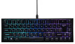 Ігрова клавіатура з підсвічуванням 2E GAMING KG350 Black - мініатюра 1