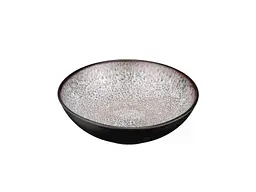 Тарілка ARDESTO супова 630мл 18см Bolzano чорно-коричнева - мініатюра 3