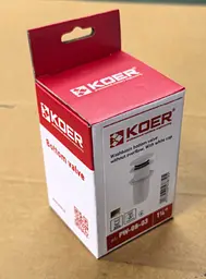 Донний клапан для раковини Koer PW-08-03 без переливу автоматичний Click-Clack 1 1/4″ Білий KR5787 - мініатюра 8