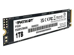Накопичувач SSD Patriot m.2 NVMe 1TB P320 (P320P1TBM28) - мініатюра 2
