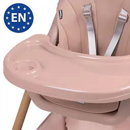 Стільчик для годування Kidwell KARIMI Pink - мініатюра 9