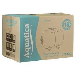 Гідроакумулятор горизонтальний 50л тип EU AQUATICA (779102) - мініатюра 8