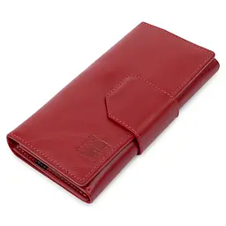 Жіночий шкіряний гаманець GRANDE PELLE 19,5х10х2 см acs0018782