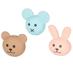Іграшка для собак Flamingo Oraka Bear Mouse Rabbit латексна з пищалкою для міні та малих порід