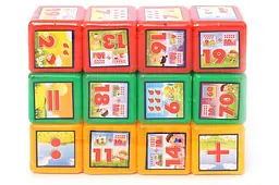 Кубики "Математика" (12 шт) 09052 Mtoys