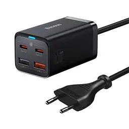 Блок зарядний пристрій Baseus GaN3 Pro Desktop Fast Charger 4 порти 65 W (CCGP040101)