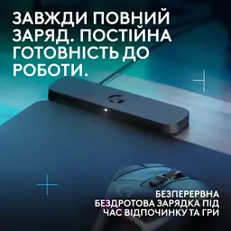 Килимок для мишки Logitech G PowerPlay 2 Charging System Mouse Pad (947-000003) - мініатюра 2