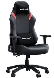 Ігрове крісло Anda Seat Luna Size L Black/Red PVC (AD18-44-BR-PV)