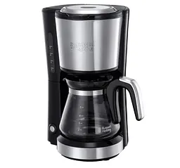 Кавоварка крапельна Compact Home 0.74л мелена чорно-сріблястий Russell Hobbs kuh0015234
