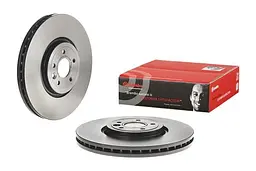 Диск гальмівний вентильований Jaguar Xe, XF II 15-25р Brembo (09.D064.11)