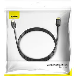 Кабель Baseus High Definition HDMI Male To HDMI Male 4k V2.0 1m (CAKGQ-A01) [73263] - мініатюра 4