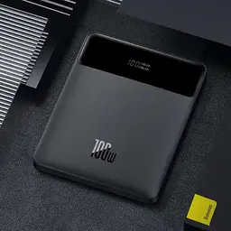 Зовнішній акумулятор (Power Bank) Baseus Blade Digital Display 100W 20000 mAh Black (PPDGL-01) - мініатюра 5