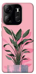 Чохол Demsky Pink plant для Tecno Spark Go 2023