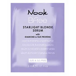 Серум для сяйва світлого волосся Nook BFREE Starlight Blonde 3 мл