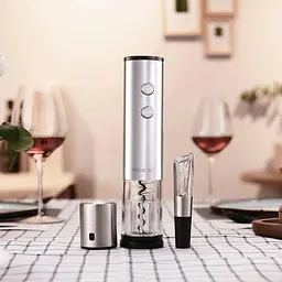 Винний набір Circle Joy Decanter Aerator + Wine Stopper + Bottle Opener - мініатюра 6