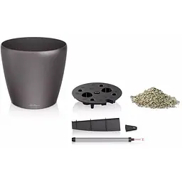 Вазон Lechuza Classico Premium 60 All-in-One антрацит (14563) - мініатюра 3