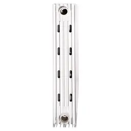 Радіатор біметалевий секційний Queen Therm 500/100 Vertical (кратно 10), Білий - мініатюра 2