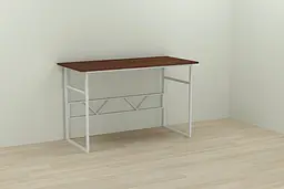 Комп'ютерний стіл Ferrum-decor Раян 75x140x70 білий ДСП Венге 16мм (FRD-106050)