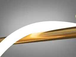 Стельова люстра LED Diasha SY9609-L1200GAB Роуплайт, 15W, бронза, регульована висота, для вітальні, спальні, коридору - мініатюра 3