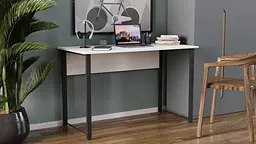 Комп'ютерний стіл Ferrum-decor Райан 75x120x70 чорний ДСП Білий 16мм (FRD-103711) - мініатюра 2