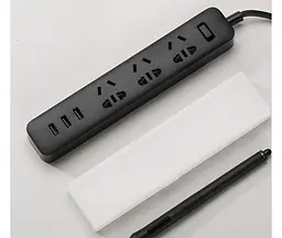 Мережевий фільтр Xiaomi Mi Power Strip (3 розетки + 3 USB-port) - мініатюра 4