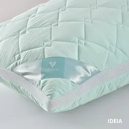 Подушка антиалергенна Ideia Present, з дихаючим бортом, 70х50 см (8-34529 мята) - мініатюра 7