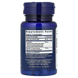 Комплекс для шкіри Life Extension Daily Skin Defense, 30 вегакапсул - мініатюра 2