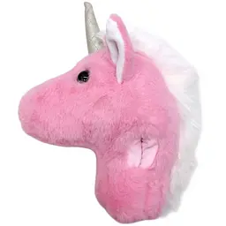 М’яка іграшка-аксесуар на кермо самоката Єдиноріг (рожевий)