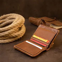 Портмоне унісекс 20423 Vintage руде - мініатюра 8