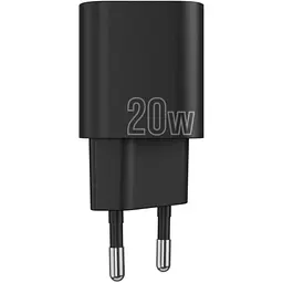 Мережевий зарядний пристрій Proove Silicone Power Plus 20W USB-C/USB-A Black (WCSP2011001) [130276] - мініатюра 3