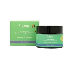 Тонізувальний денний крем з чорницею та вітаміном Е Vesna 50 мл - мініатюра 2